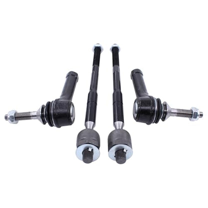 NewYall 6pc Front Left Right Inner and Outer Tie Rod End Sway Bar Link