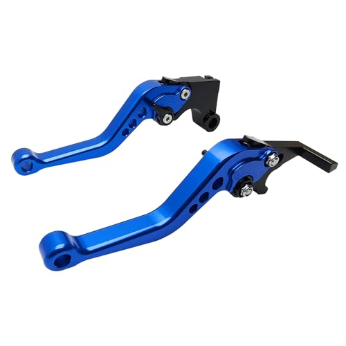 Adjustable Short Levers Replacement for YZF R3 MT03 MT25(Blue) - color: Blue