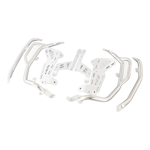 Motorcycle Tank Bar Guard Fit for BMW R1300GS ADV R 1300 GS Adventure Highway Crash Bar Fairing Frame Protection Bumper Engine Tank Guard Protector (Silver) - color: Silver