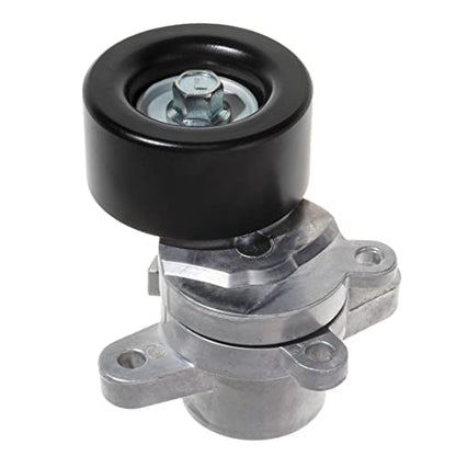 39155 Accessory Drive Belt Tensioner With Pulley Assembly (For V6 3.5L) Fit For Ni-ssan 2007-2012 Altima [2009 2010 2011 2013 2014 Maxima Murano] 11-12 Quest (OE# 11955JA10B 11955JA10C) - size: 39155
