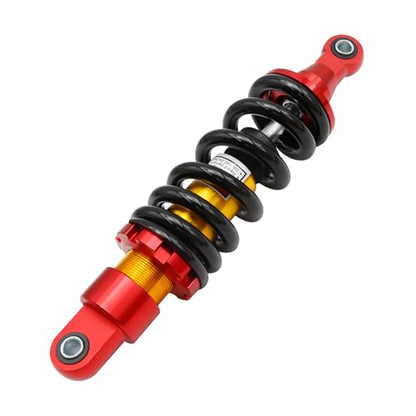 285mm Adjustable Motorcycle Rear Shock Absorber, 11.2" Shock Absorber Suspension, Replacement for Honda Yamaha Apollo Stomp WPB Bucci Orion M2R Lucky 50cc 70cc 90cc 110cc 125cc 150cc - size: 285mm