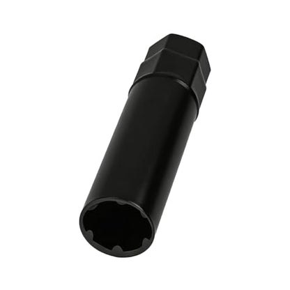 Large 6 Spline Car Lug Nut Socket, Automotive Wheel Lock Key Removal Tool for 19mm (3/4") and 21mm (13/16") Hex Socket Wrench, Vehicle Tuner Lug Nut Key Tool, Universal Fit - size: 6 Spline