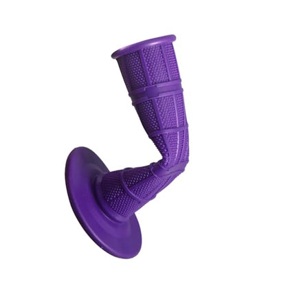 7/8" Motorcycle Hand Grips Dirt Bike Motocross Gel Handlebar 2PC - color: Purple