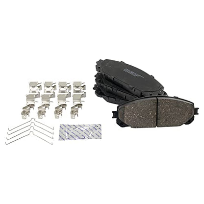 TRQ Front Ceramic Brake Pad and Rotor Set 12.99 in 5-Lug - style: BKA14204