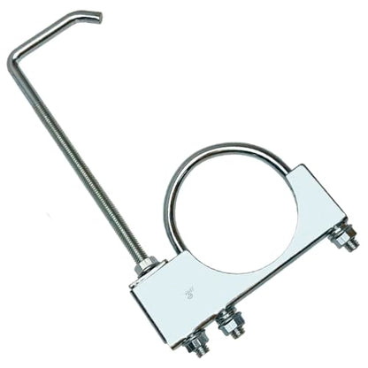 3" Exhaust Clamp With Hanger One-Piece Muffler Hanger, Pack of 1 - size: 3"-1 PACK（One-Piece)