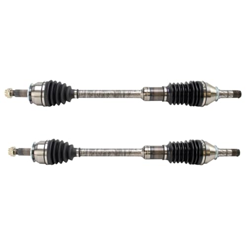 TRQ Front Driver and Passenger Side CV Axle Assembly Set 2 Piece - style: CSA34108
