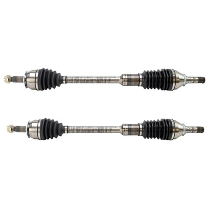TRQ Front Driver and Passenger Side CV Axle Assembly Set 2 Piece - style: CSA34108