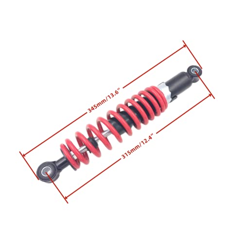 red 315mm Shock Absorber Rear Suspension For 90cc 110cc125cc 150cc Dirt Bike Motorcycle ATV Motor Scooter