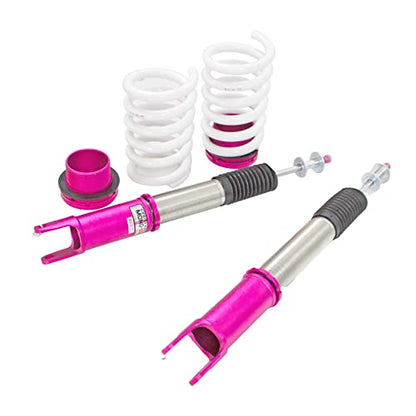 Godspeed MSS0244-B MonoSS Coilover Lowering Kit, Fully Adjustable, Ride Height, Spring Tension And 16 Click Damping, compatible with Ford Flex 2013-19 (No MagneRide Suspensions)