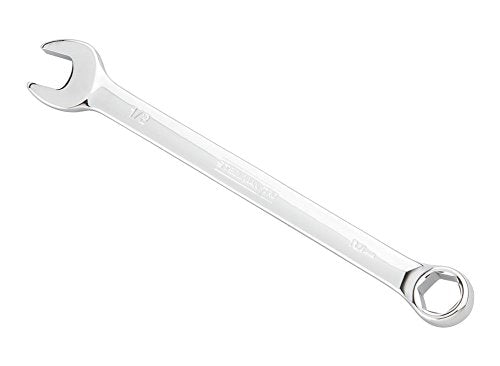 Steelman Pro 12-Piece SAE 6-Point Combination Wrench Set, Chrome Vanadium Alloy Steel, Angled Ends, Storage Rack Included - size: 12-Piece SAE Wrench Set