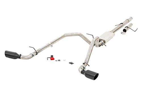 Rough Country Dual Cat-Back Exhaust for 09-13 Chevy/GMC 1500 | 4.8L/5.3L - 96008