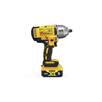 DEWALT 20V MAX XR 1/2 in. High Torque Impact Wrench with Hog Ring Anvil Kit (DCF900P2)