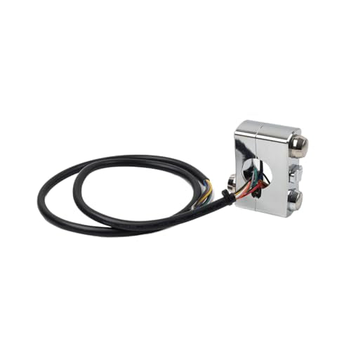 Bacar 1" Handlebar Switch Control for Harley Cruiser for Rebel for Vulcan