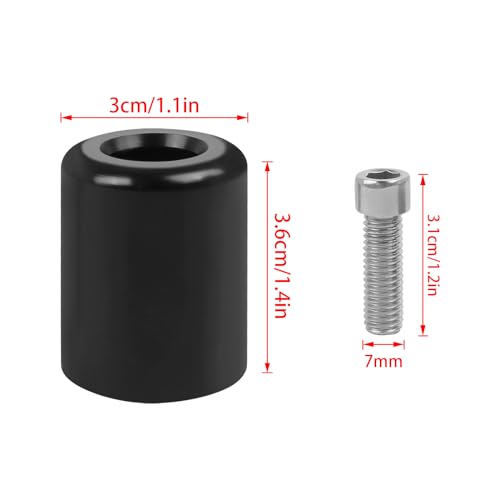 Motorcycle Handle Bar End Grips Plug Weights Hand Grips Plug Caps Replacement for Kawasaki Ninia400 Ninja 400 ABS ZX10R ZX6R ZX9R Z1000