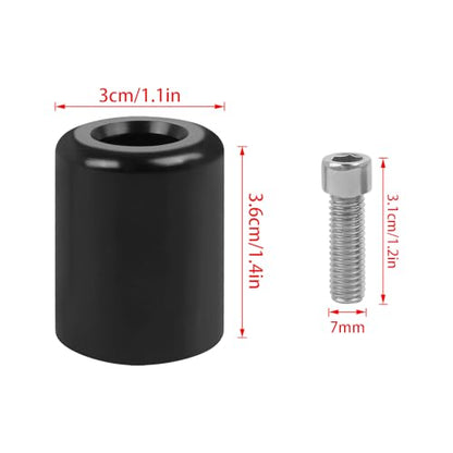 Motorcycle Handle Bar End Grips Plug Weights Hand Grips Plug Caps Replacement for Kawasaki Ninia400 Ninja 400 ABS ZX10R ZX6R ZX9R Z1000