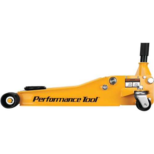 Performance Tool W1645 3.5 Ton Low Profile Swiveling Floor Jack - style: 3-1/2 Ton (7,000 lbs) Low Profile