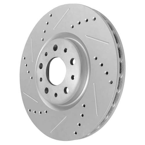 Detroit Axle - 6pc Front Brake Kit for 2015-2022 Ram Promaster City, 2016 - size: 6PR471496/KIT
