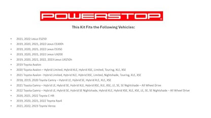PowerStop Z23 Performance Brake Pad & Rotor Kit Front & Rear K8348