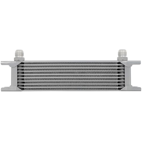 SCITOO Aluminum Transmission Oil Cooler 02EGK0013ASL/10 Row oil cooler - size: 02EGK0013ASL/10 Row oil cooler