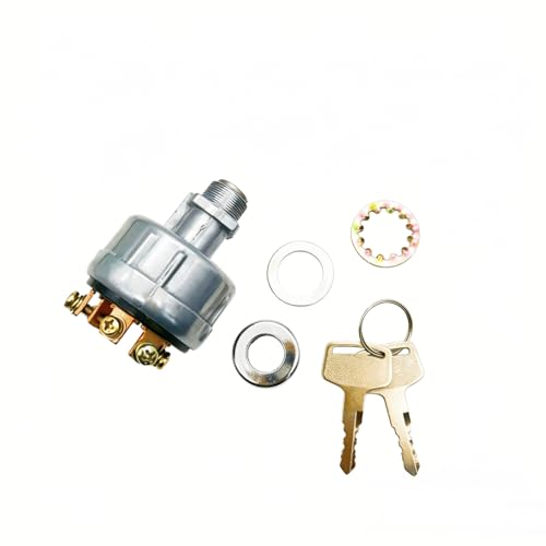 Larbi Ignition Switch with 4 Position 6 Terminal Wire Digger 2 Keys