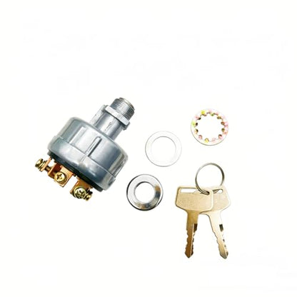 Larbi Ignition Switch with 4 Position 6 Terminal Wire Digger 2 Keys
