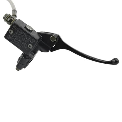 Front Disc Brake Master Cylinder Caliper Assembly with Brake Pad Compatible with 50cc 70cc 90cc 110cc 125cc SSR Chinese ATV Dirt Bike Pit Bike Quad