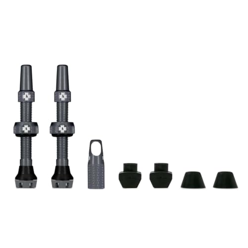 Muc-Off Tubeless Valves/44mm/Grey V2 - color: Grey, size: 44mm