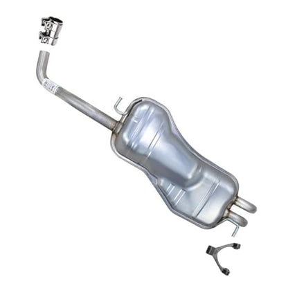 Exhaust Rear Muffler Compatible wirh Volkswagen Beetle 2006-2010 2.5L | Stainless Steel | Northeastern Exhaust | Includes Sleeve and Hanger | Direct-Fit Replacement