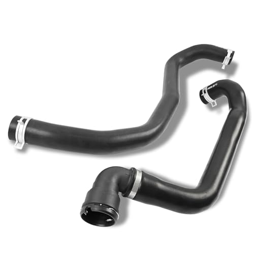 2Pcs Lower & Upper Radiator Hose Fit for Ford Expedition 2009-2014 V8 5.4L / F-150 2009-2010 V8 5.4L Fit for Lincoln Navigator 2009-2014 V8 5.4L # 9L3Z-8286-C 9L3Z-8260-C - style: Lower & Upper