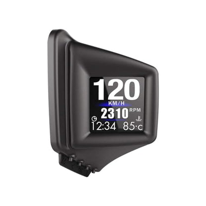 KAOLALI Head Up Display for Car Digital Speedometer Display GPS+OBD2 Dual System Smart Gauge MPH Clock RPM Over Speed Alarm Odometer for All Vehicle