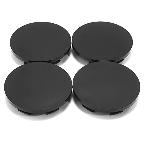 RTrhinotuning 67.4mm Black Wheel Center Caps Set of 4 for Blazer (1995-2005) S10 (1995-2004) Envoy (2004-2007) #88966047 17800094 15661129 - color: Black