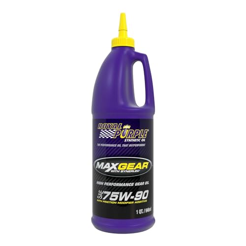 Royal Purple ROY01300 Max Gear 75W90 Synthetic Lube with Plews Pump - size: 1 Quart