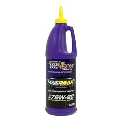 Royal Purple ROY01300 Max Gear 75W90 Synthetic Lube with Plews Pump - size: 1 Quart