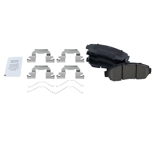 TRQ Front Ceramic Brake Pad and Rotor Set - style: BKA11959