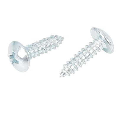 X AUTOHAUX 50 Sets 4.2x16mm U Clip Screw Assortment Car Clips - color: Silver Tone