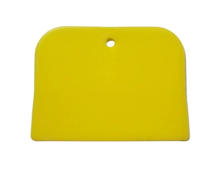 Finish-Rite Spreaders (Box of 50) for Automotive Body Fillers, Putties and Glazes - Easy, Precise, and Reusable Application - 50 Pack (Yellow 5 inches (50 Pack)) - color: Yellow 5 Inches (50 Pack)