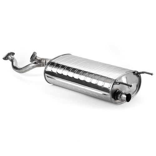 Exhaust Center Pipe Assembly Muffler fits: 1998-2007 Lexus LX470 & Toyota Land Cruiser 8 Cyl 4.7L(with Flange Bolts/Gaskets) T-LX470-1 - size: 1998-2007 Lexus LX470 4.7L