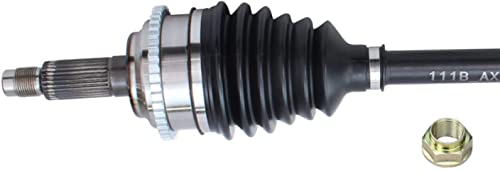 Detroit Axle - Front Right CV Axle for 06-12 Ford Fusion 03-08 Mazda 6 - size: 111B_AX-NEW/Single