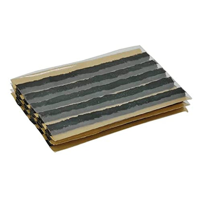 TS-160D15 Tire Repair Plugs, 15 PCS 1/4" x 4" Black Tubeless Tire Seal Plugs Strips Tire Repair Strings for Car, Bike, UTV, ATV, Wheelbarrow - color: Black, size: 4“ x 0.24" 15 pcs