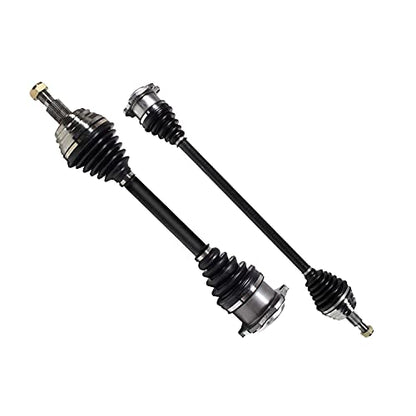 CV Axle Front Compatible with 1999-2006 Volkswagen Golf 2.0L 1.8L 2.8L FWD Auto Trans, Left and Right Front CV Axle Shaft - size: B2CV011-Golf