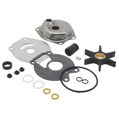 46-99157A2 Water Pump Impeller Repair Kit for Mercury 9.9-25 HP - size: 9.9-25 HP