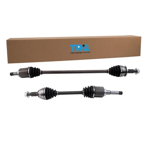 TRQ Front Left and Right CV Axle Assembly Set 2 Piece