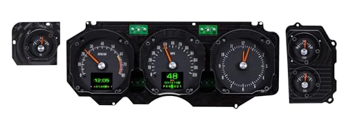 Dakota Digital RTX-70C-CVL-X Retrotech Gauge Instrument System Compatible with 1970-72 Chevy Chevelle SS/Monte Carlo/El Camino and 1971 GMC Spring SP
