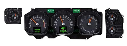 Dakota Digital RTX-70C-CVL-X Retrotech Gauge Instrument System Compatible with 1970-72 Chevy Chevelle SS/Monte Carlo/El Camino and 1971 GMC Spring SP