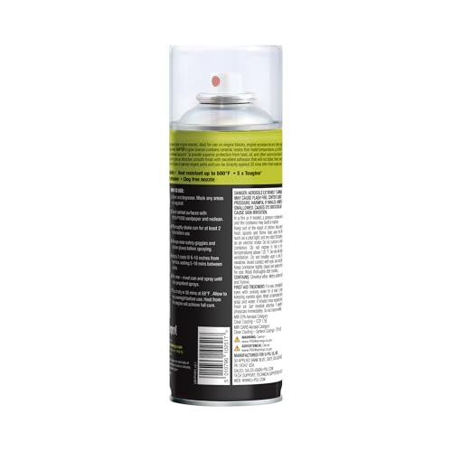 RAPTOR Engine Enamel, Automotive Spray Paint, Gloss Clear - color: Gloss Clear, style: Engine Enamel