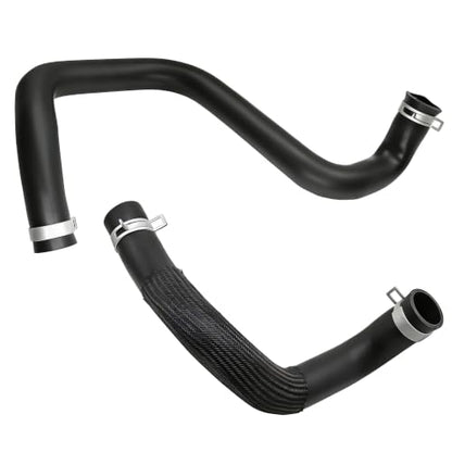 55111395AE 55111394AC Radiator Coolant Hose Compatible with Jeep Wrangler 2012-2018 for Wrangler JK 2018 Upper and Lower Cooling Outlet Pipe