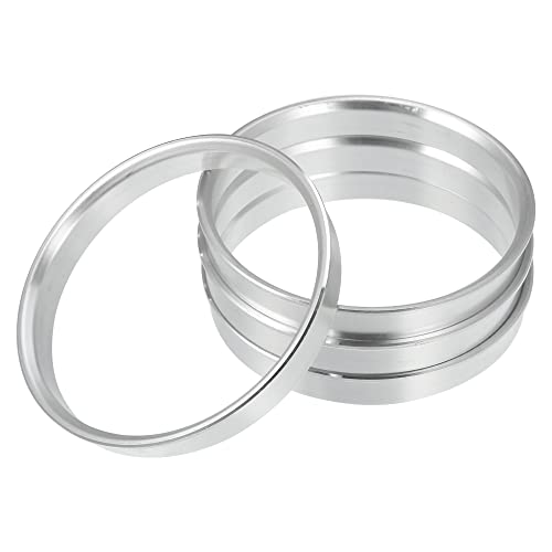 X AUTOHAUX 4pcs Aluminium Alloy Hub Centric Rings Wheel Bore Center Spacer - size: 66.6mm