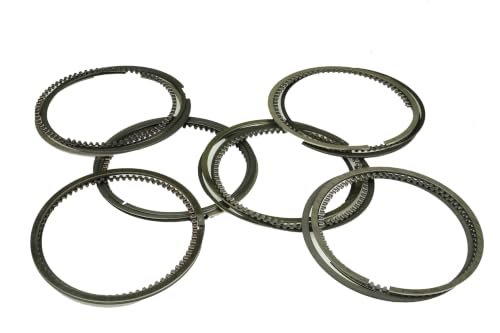 Wiseco - BMW M54B30 3.0L 24V 84.5mm Bore -7.3cm Dish 9.0:1 CR Pistons - Set of 6 (KE325M845)