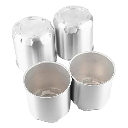 4Pcs 5.15" OD 5.31" H Gear Style Trailer Wheel Center Caps for Rim - size: 5.15" OD 5.31" H