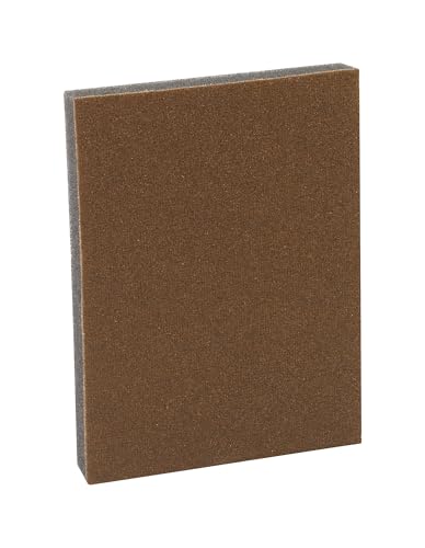 3M Pro-Pad Sanding Sponge, 2.88 x 4 x .5 in, 150 Grit, 54-Pack, Brown - style: 150 Grit